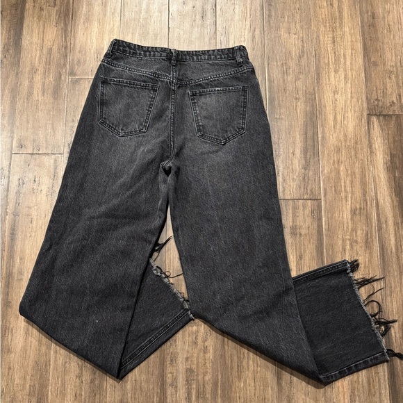 Signature8 Black Denim Distressed Pants - Picture 3 of 4